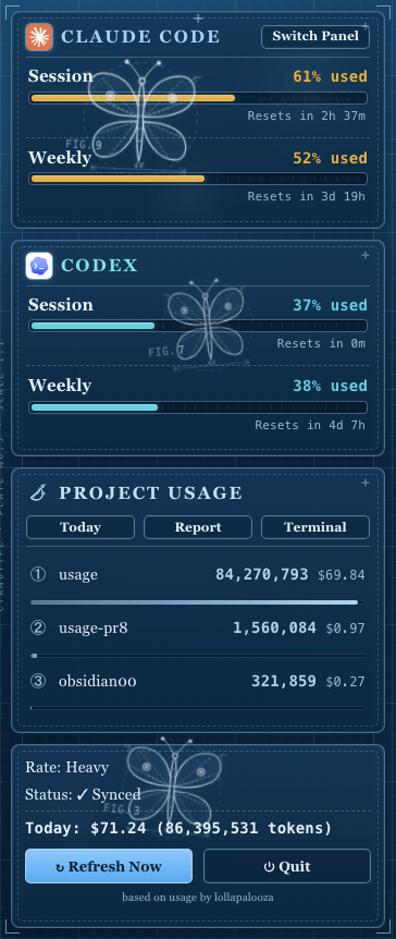 Lepidoptera theme